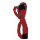BitFenix 8-pin CPU power / EPS 12V verlengkabel 45 cm. - individual sleeved - rood / zwart