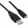 USB 2.0 aansluitkabel A male / micro B male - 1,5 meter - zwart
